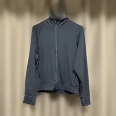 UNIQLO エアリズムUVカットメッシュパーカー Lサイズ　ブラック