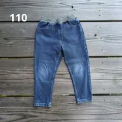 無印良品　デニムパンツ　110のサムネイル