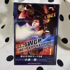 小島聡 第62代IWGPタッグ王者 トレーディングカード