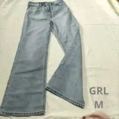 ライトブルー ストレートデニム