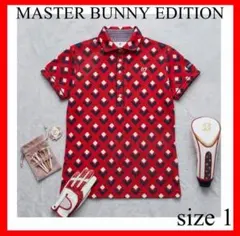 NEW MASTER BUNNY EDITION ゴルフシャツ 総柄 - メルカリ