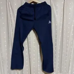 le coq sportifのジャージパンツ　紺色のサムネイル