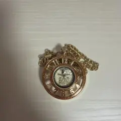 ミッキーマウス 懐中時計 ゴールドのサムネイル