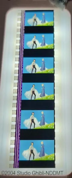 ⭐️ジブリ美術館⭐️ハウルの動く城フィルムブックマーカー1枚
