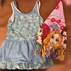 アナと雪の女王 水着 130サイズ タオル付き