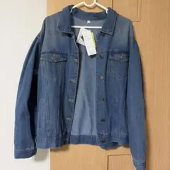 新品★デニムジャケット 4L しまむら アベイル ひな おかだゆり あさどん