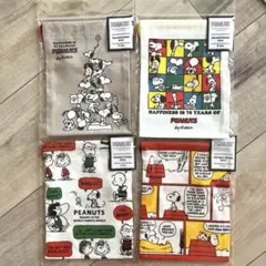 PEANUTS スヌーピー SNOOPY 巾着　ポーチ　4枚　可愛い　大人気
