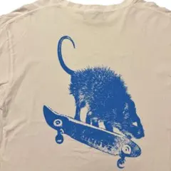 JIMMY'Zジミーズハリネズミ両面グラフィックプリントコットンTシャツXLのサムネイル