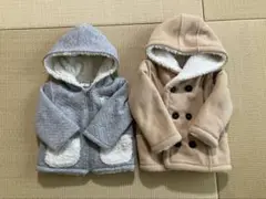 ベビーアウター2点セット まとめ売り 80