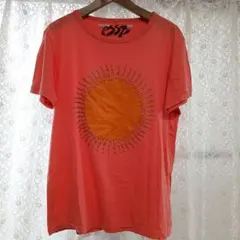 ポールスミス　Tシャツ　ピンクオレンジ　M　日本製