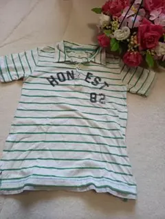 3can4on♡ボーダーTシャツ♡140cmのサムネイル