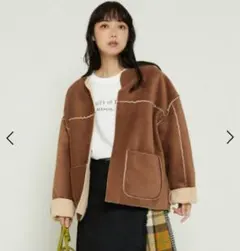 FREAK’S STORE リバーシブルフリースジャケット