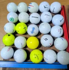 ゴルフボール 25個セット Srixon, Titleist他 - メルカリ