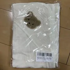 値下げ交渉OK ホワイト おくるみ クマ刺繍付き