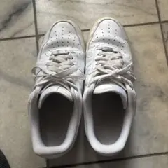 NIKE AIR FORCE 1 ホワイト スニーカー27.5