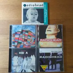 Radiohead CD 5枚セット レディオヘッド まとめ売り アルバム EP
