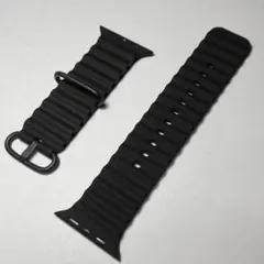 Apple Watch用バンド ブラック 42/44/45/46/49mm対応