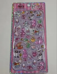 ディズニー　プチドロップステッカー　チェシャ猫