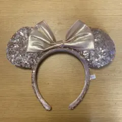 ミッキー耳カチューシャ ローズゴールド