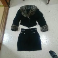 USA製の冬物の上下スーツ