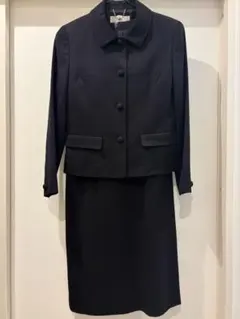 クレージュセットアップ ジャケットワンピース お受験スーツ　9号