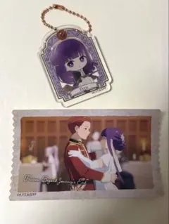葬送のフリーレン フェルン アクリルキーホルダー イラストカード セット