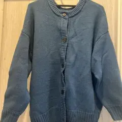 INGNI 青 カーディガン