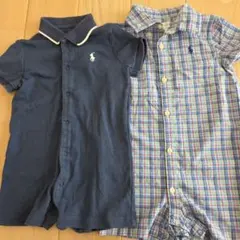 Ralph Lauren ベビー ロンパース 2枚セット 9M 75cmのサムネイル