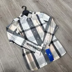 ブルーレーベルクレストブリッジ　チェック柄 長袖シャツ 36 ピンク