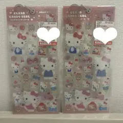 クリアキャンディシール キティ2枚