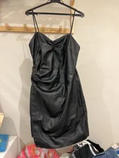 ZARAキャミワンピース ブラック タイトフィット