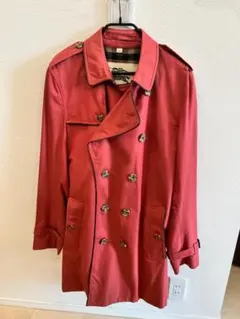 2026年最新】BURBERRY カラー：レッド系 メンズ トレンチコートの人気