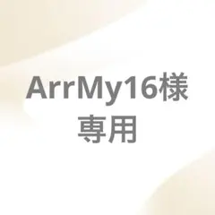 ArrMy16様専用