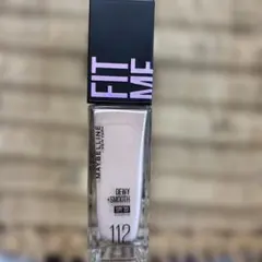 未開封　メイベリンフィットミーリキッドファンデーション112