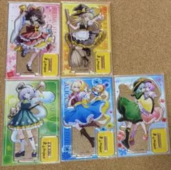 GPグロモントPREMIUM×東方Project アクリルスタンド　コンプ