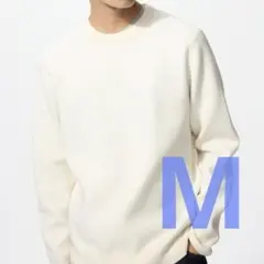 UNIQLO ウォッシャブルミラノリブクルーネックセーター