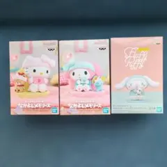 サンリオキャラクターズ 　キティ、マイメロ、シナモロール フィギュア3点セット