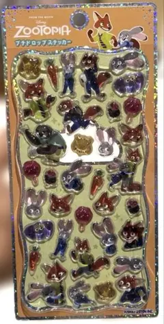 【正規品】 プチドロップステッカー ズートピア ディズニー