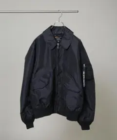 ALPHA × nano universe/別注 CWU フライト ジャケット