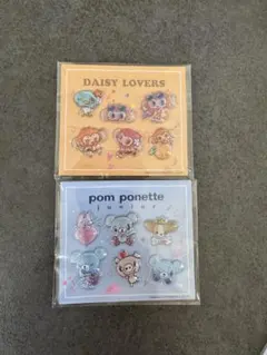 E*m様 ナルミヤキャラクターズ　ぷっくりシール　セブン　ディジーラバーズ　ポン