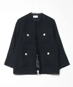 グリーンレーベルリラクシング＊ツイードジャケット38