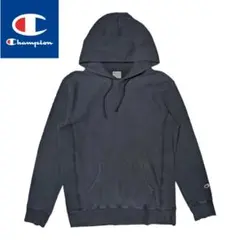 CHAMPION ネイビー リバースィーブ プルオーバーパーカー