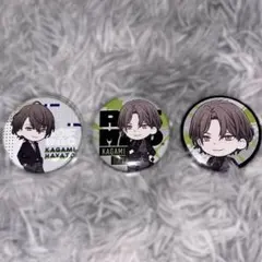 にじさんじ ROF-MAOろふまお 加賀美ハヤト 缶バッチ3個セット