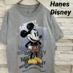 Hanes ヘインズ Disneyディズニー ミッキーマウスTシャツ