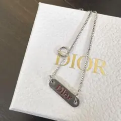 Dior プレートネックレス アンティーク
