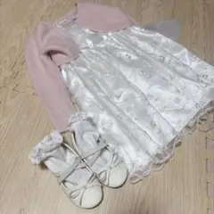 結婚式 ドレス カーディガン 靴 一式 セット