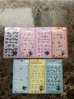 今話題‼️ボンボンドロップ キャラシールふう7種類（袋なし）