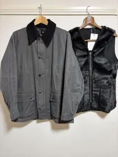 Barbour Ashby SL Fur Liner サイズM バブアー