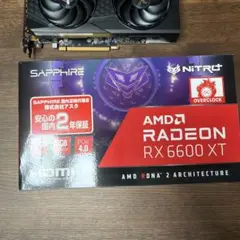 Sapphire Radeon RX6600XT Nitro+グラフィックボード