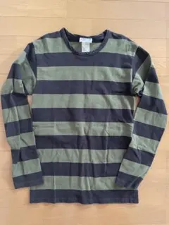 agnis b. ストライプ長袖Tシャツ サイズ0